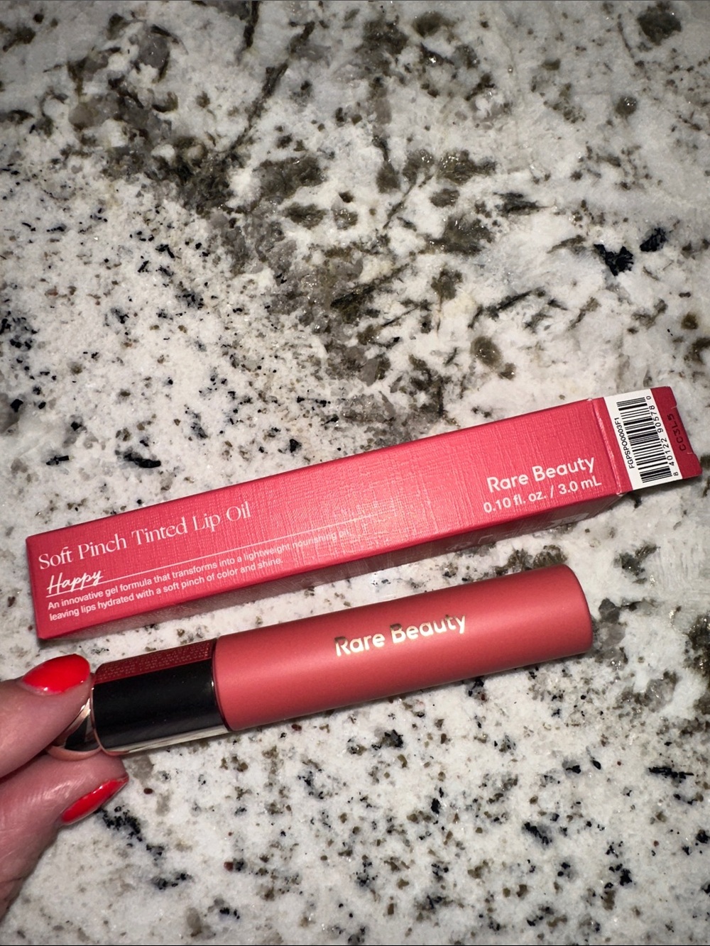Rare Beauty Soft Pinch Tinted Lip Oil - Shsce Happy: Peach Coral